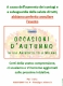 OCCASIONI D'AUTUNNO - EVENTO ANNULLATO-1